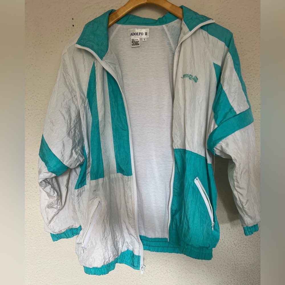Authentic Vintage 80s Windbreaker